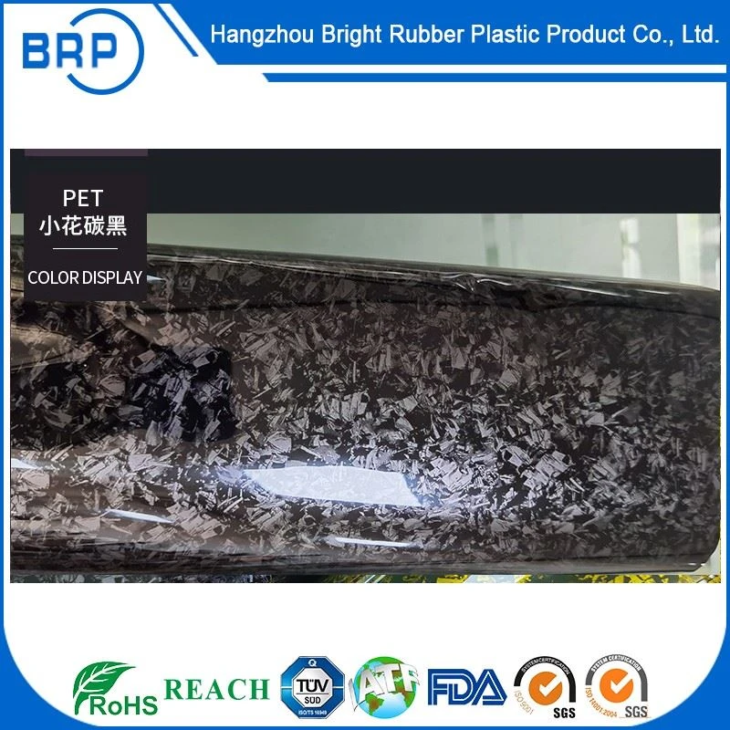 Self Adhesive Auto Film Car Wrap Vinyl High Glossy PET Carbon Fiber Film factory