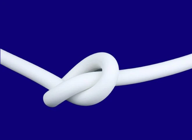 customed silicone foam cord