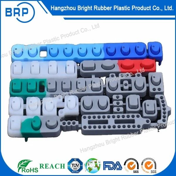 Customized Silicone Rubber Push Button Kepad With Printing